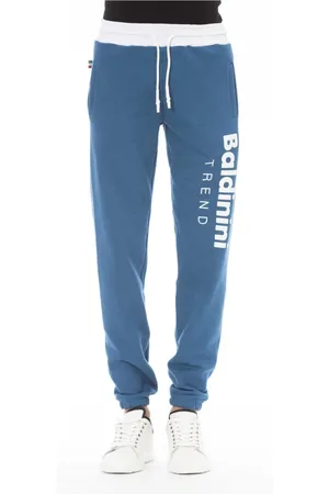 BALDININI Heren, Broeken, Blauw, Maat: 4XL Katoen