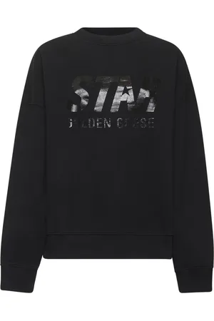 Golden Goose Dames, Sweatshirts & Hoodies, Zwart, Maat: M Katoen