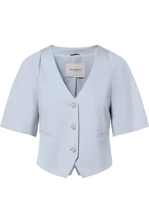 beaumont Dames, Jassen, Blauw, Maat: 2XL Viscose