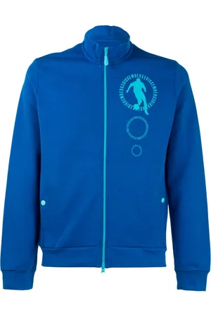Bikkembergs Heren, Sweatshirts & Hoodies, Blauw, Maat: S