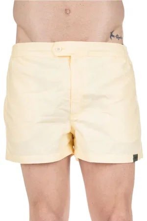 Aspesi Heren, Badkleding, Geel, Maat: 2XL Poliester