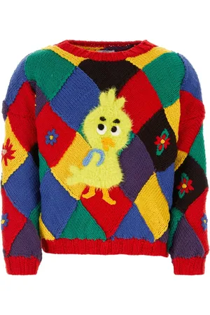 ERL Heren, Truien, Veelkleurig, Maat: M Wol