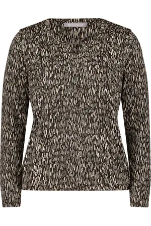 Betty & Co Dames, Blouses & Shirts, Zwart, Maat: L