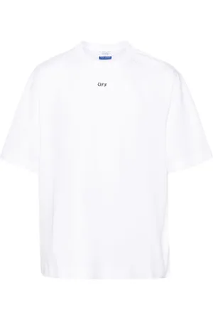 OFF-WHITE Heren, Tops, Wit, Maat: S Katoen