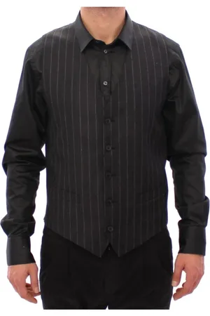 Dolce & Gabbana Heren, Pakken, Grijs, Maat: M Wol