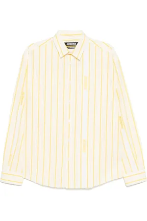 Jacquemus Heren, Overhemden, Geel, Maat: XL