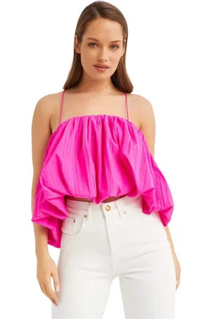 Acler Dames, Tops, Roze, Maat: S Poliester