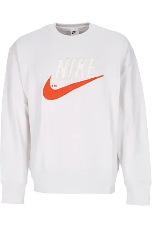 Nike Heren, Sweatshirts & Hoodies, Wit, Maat: XL Fleece