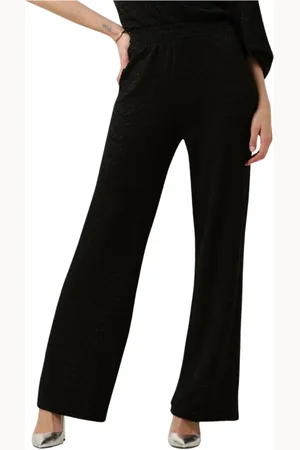 Refined Department Dames, Broeken, Zwart, Maat: M Poliester