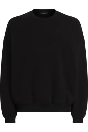 Dolce & Gabbana Heren, Sweatshirts & Hoodies, Zwart, Maat: M Katoen
