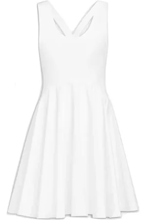 Alaïa Dames, Jurken, Wit, Maat: XS Katoen