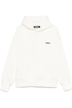 BARROW Heren, Sweatshirts & Hoodies, Wit, Maat: XL Katoen