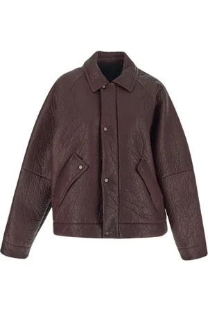 SALVATORE SANTORO Heren, Jassen, Rood, Maat: XL Leer
