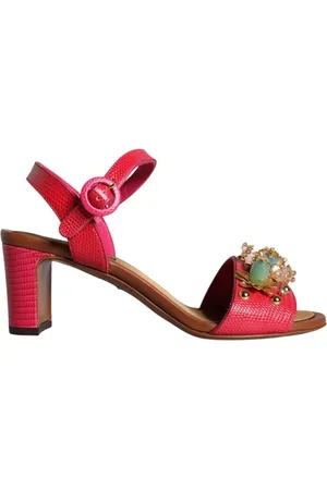 Dolce & Gabbana Dames, Schoenen, Roze, Maat: 36 EU Leer