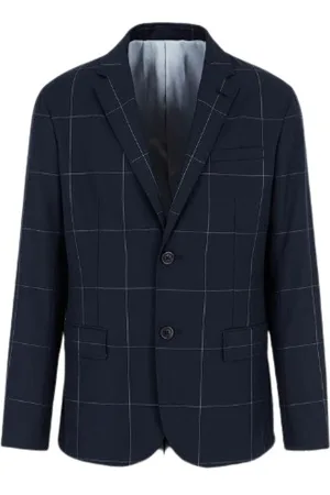 Armani Exchange Heren, Pakken, Blauw, Maat: L
