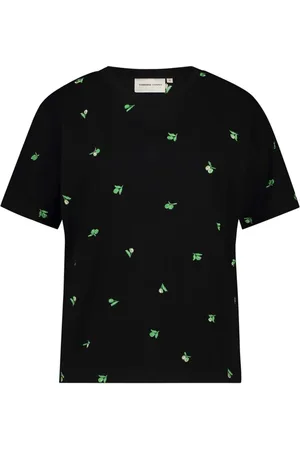 Fabienne Chapot Dames, Tops, Zwart, Maat: XL Katoen