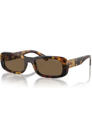 Miu Miu Dames, Accessoires, Bruin, Maat: 53 MM