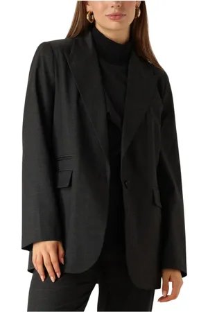 Co`Couture Dames, Jassen, Zwart, Maat: L Poliester