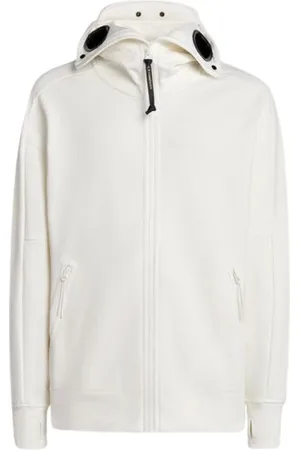 C.P. Company Heren, Sweatshirts & Hoodies, Wit, Maat: L Katoen