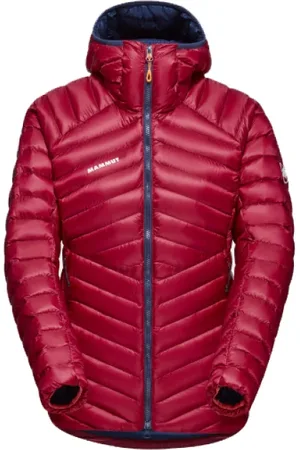 Mammut Heren, Jassen, Rood, Maat: S Leer