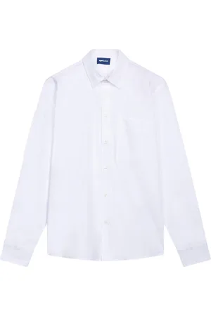 GAS Heren, Overhemden, Wit, Maat: M Denim