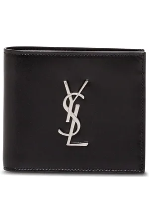 Saint Laurent Heren, Accessoires, Zwart, Maat: ONE Size Leer