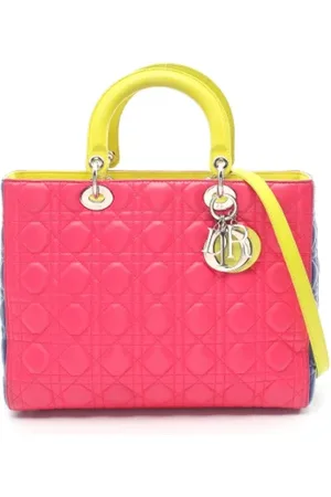 Dior Dames, Pre-owned, Roze, Maat: ONE Size Leer