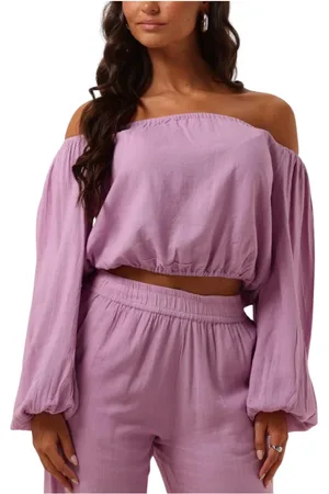 Refined Department Dames, Blouses & Shirts, Paars, Maat: XL