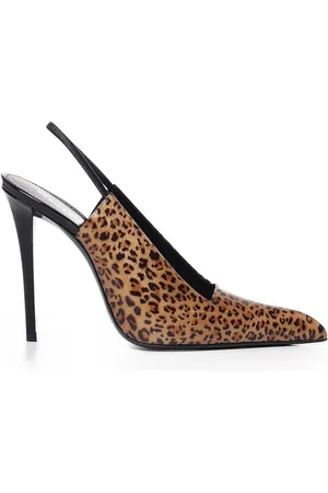 Saint Laurent Dames, Schoenen, Bruin, Maat: 39 EU Leer