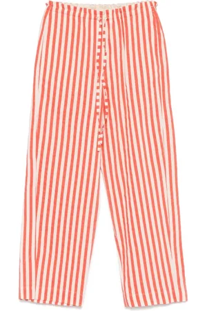 ALYSI Dames, Broeken, Rood, Maat: M Zijde