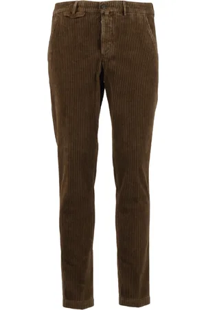 Briglia 1949 Heren, Broeken, Bruin, Maat: W47 Velours