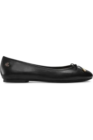 Ralph Lauren Dames, Schoenen, Zwart, Maat: 35 1/2 EU Leer