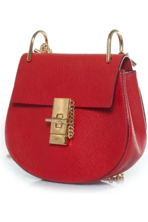 Chloé Dames, Pre-owned, Rood, Maat: ONE Size Leer
