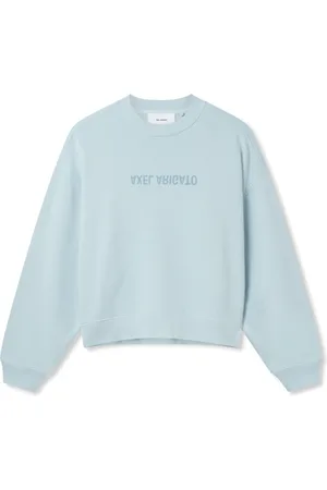 Axel Arigato Dames, Sweatshirts & Hoodies, Blauw, Maat: M Katoen