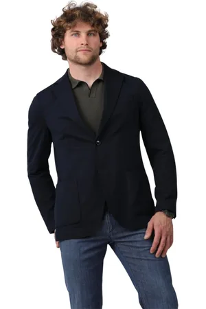 Circolo Heren, Jassen, Blauw, Maat: S