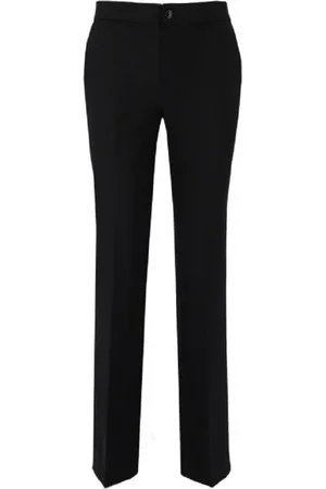 Twin-Set Dames, Broeken, Zwart, Maat: XL