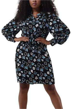 POM Amsterdam Dames, Jurken, Veelkleurig, Maat: XL