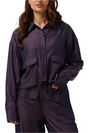 Refined Department Dames, Blouses & Shirts, Paars, Maat: XL