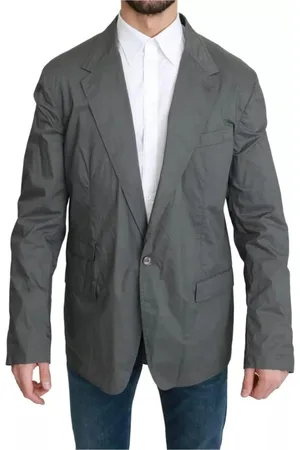 Dolce & Gabbana Heren, Jassen, Grijs, Maat: 3XL Katoen