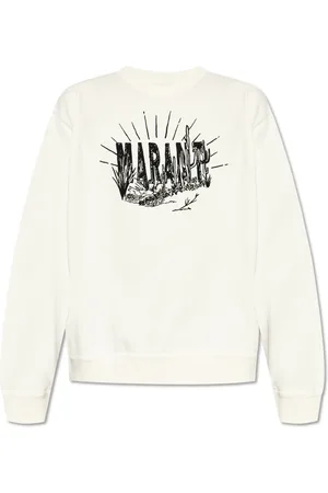 Isabel Marant Heren, Sweatshirts & Hoodies, Wit, Maat: XS Katoen