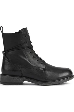 Geox Dames, Schoenen, Zwart, Maat: 37 EU Leer