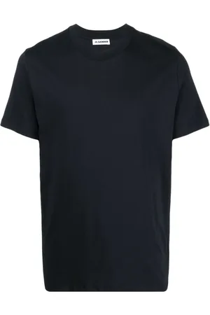 Jil Sander Heren, Tops, Zwart, Maat: M Katoen