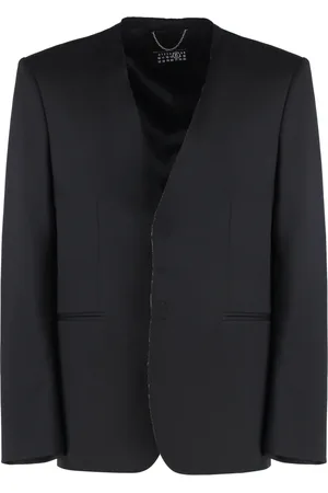 Maison Margiela Heren, Jassen, Zwart, Maat: M Wol