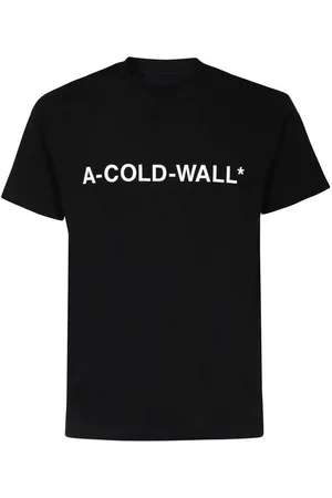 A-cold-wall* Heren, Tops, Zwart, Maat: S Katoen