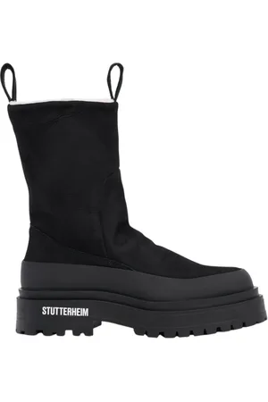 Stutterheim Unisex, Schoenen, Zwart, Maat: 43 EU Wol