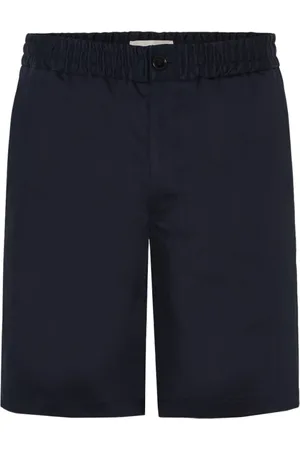 Ami Heren, Korte broeken, Blauw, Maat: XL Satijn