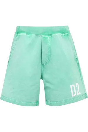 Dsquared2 Heren, Korte broeken, Groen, Maat: 2XL Katoen