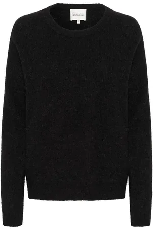 My Essential Wardrobe Dames, Truien, Zwart, Maat: L Wol