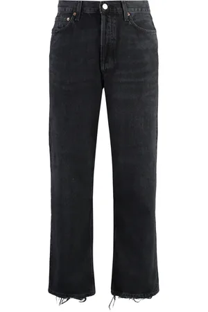 AGOLDE Heren, Jeans, Zwart, Maat: W29 Katoen