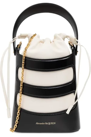 Alexander McQueen Dames, Tassen, Wit, Maat: ONE Size Leer